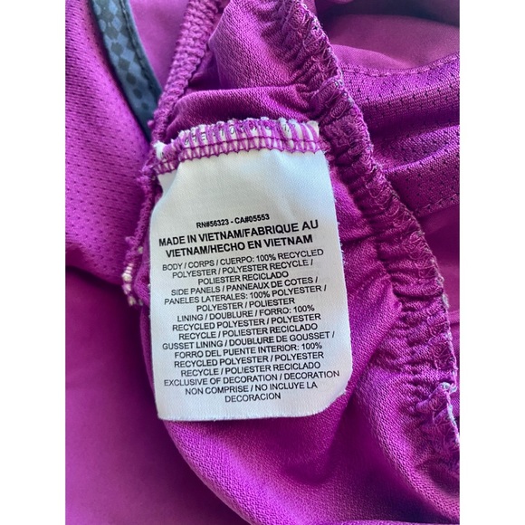 Nike Dri-FIT Tempo Running Shorts Purple / Black with Animal Print - Picture 4 of 5